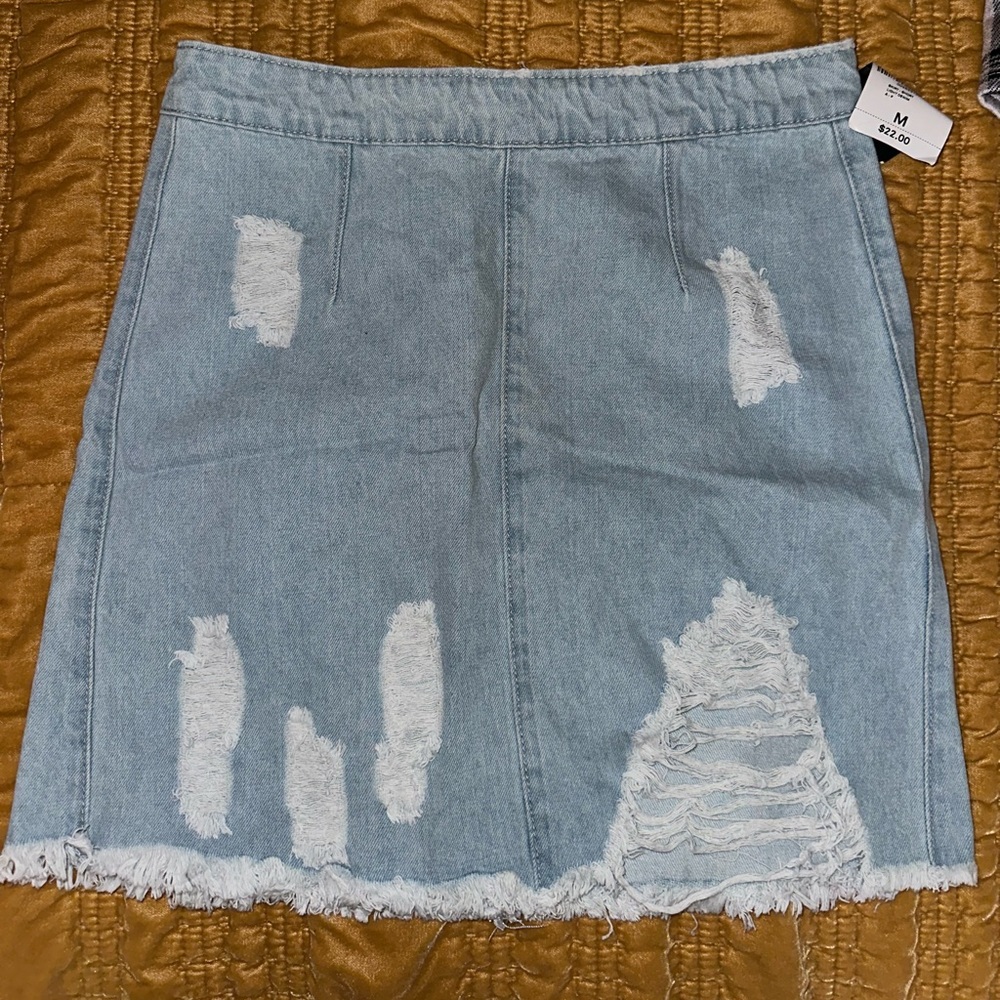 Denim skirt